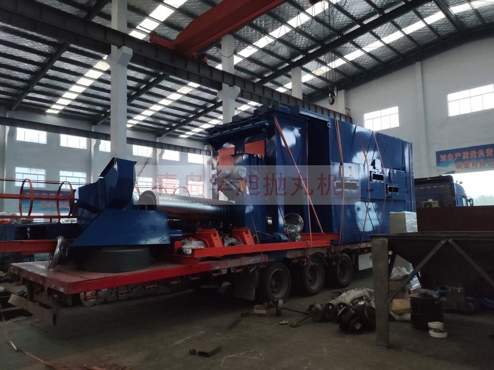 Q3720雙吊鉤式拋丸機(jī)發(fā)貨現(xiàn)場
